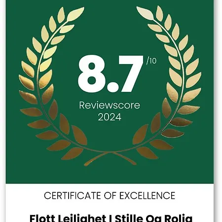 Flott Leilighet I Stille Og Rolig Omrade, Med Gratis Privat Parkering! * 斯塔万格